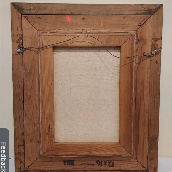 Antique oil painting of a Barque tall‎ ship, framed and unsigned. - Picture 7 of 16